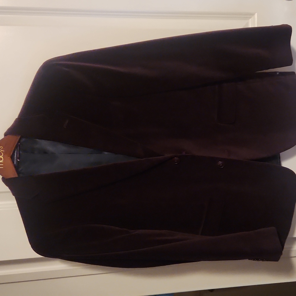 Purple velvet Blazer, boys/men, fabulous, Macy's Men's Store by Tommy Hilfiger